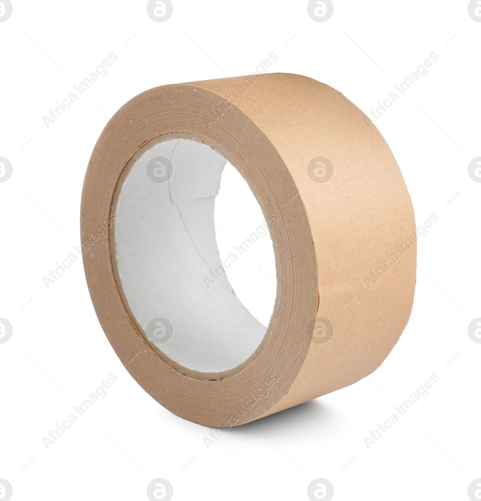 Photo of Roll of masking tape isolated on white