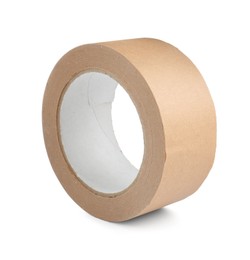 Roll of masking tape isolated on white