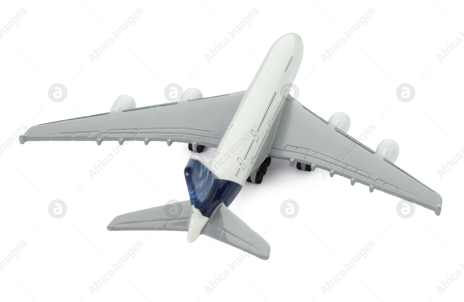 Photo of One model of plane isolated on white