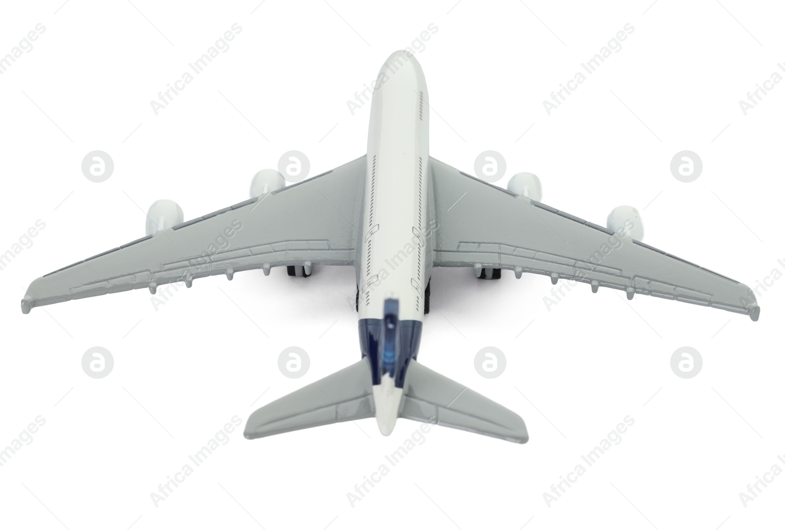 Photo of One model of plane isolated on white