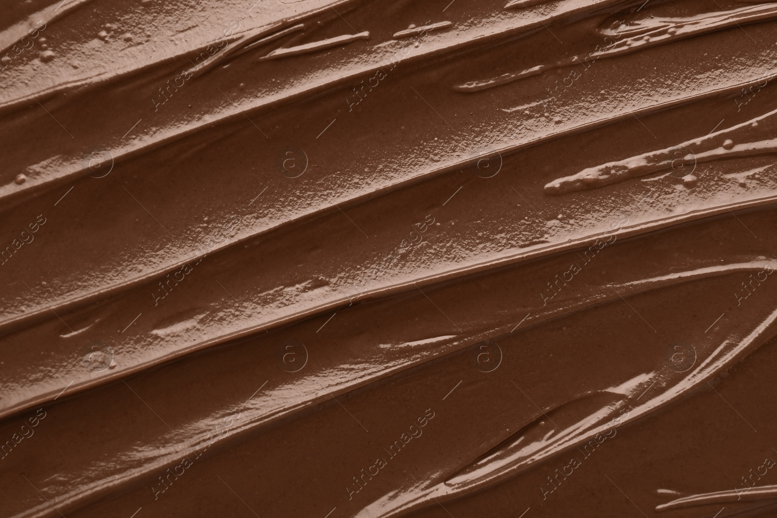 Image of Mocha mousse as background, top view. Color of 2025 year