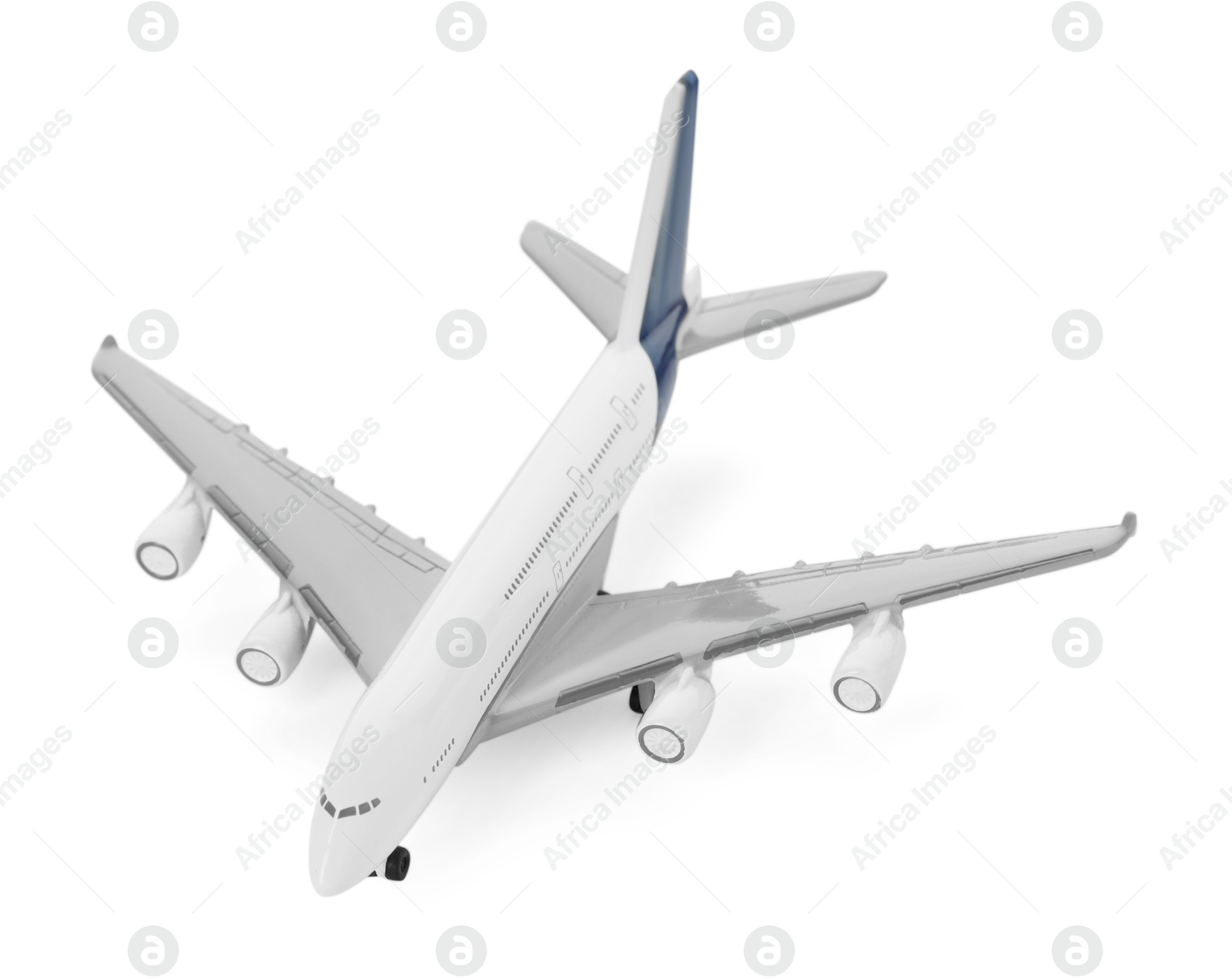 Photo of One model of plane isolated on white