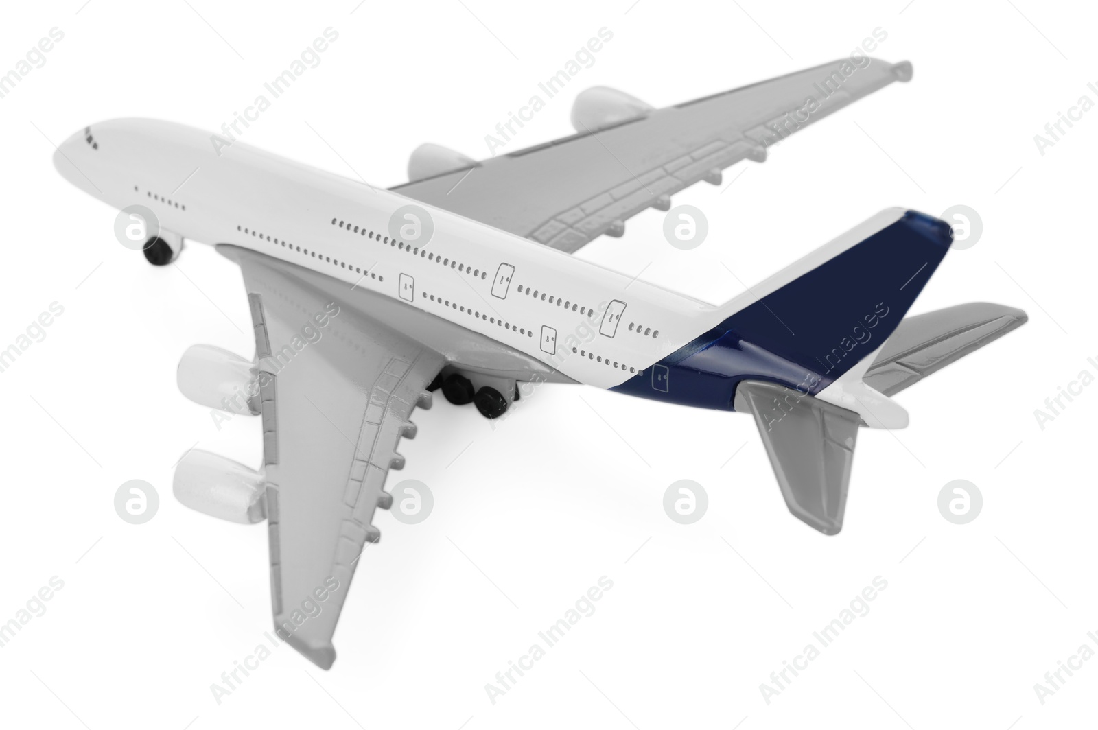 Photo of One model of plane isolated on white