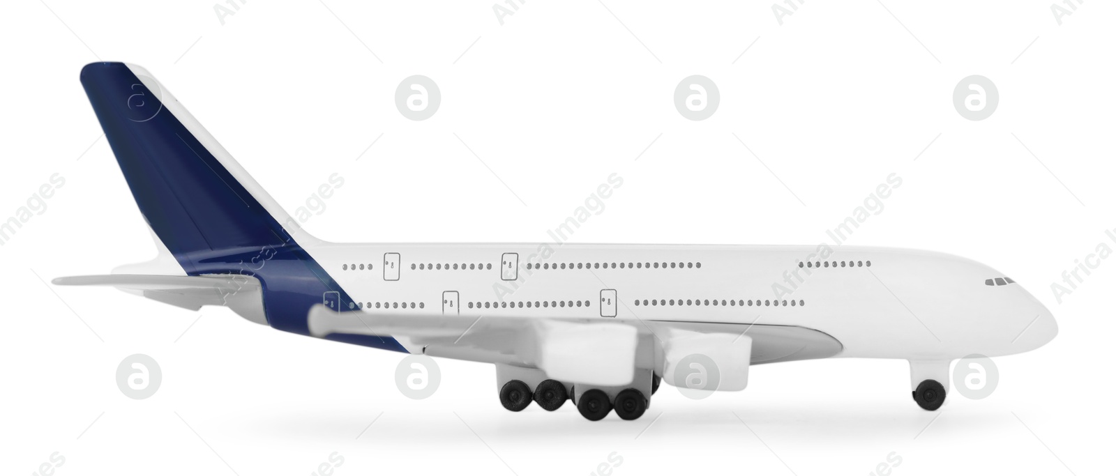 Photo of One model of plane isolated on white