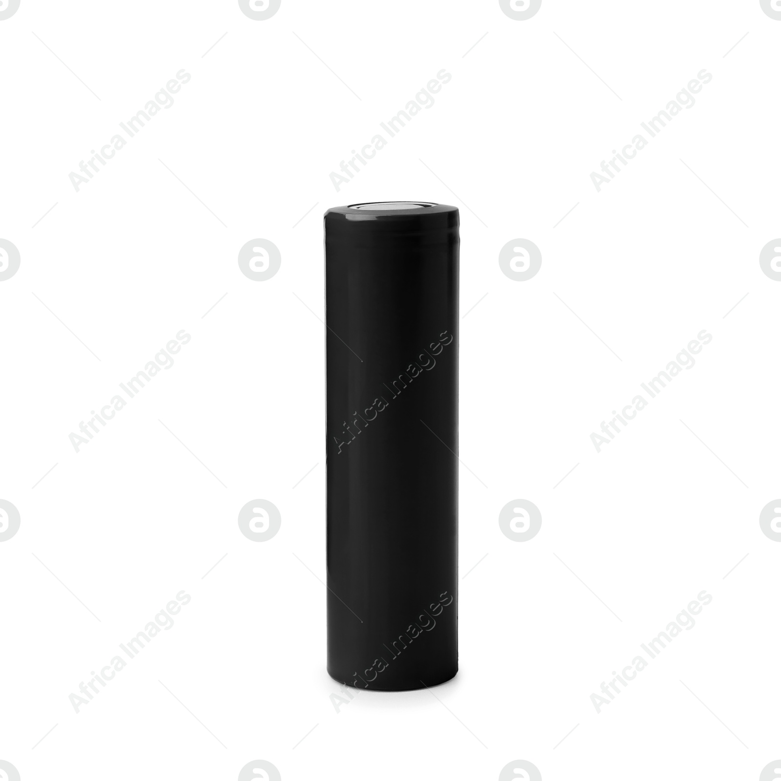 Image of Black AA alkaline battery isolated on white