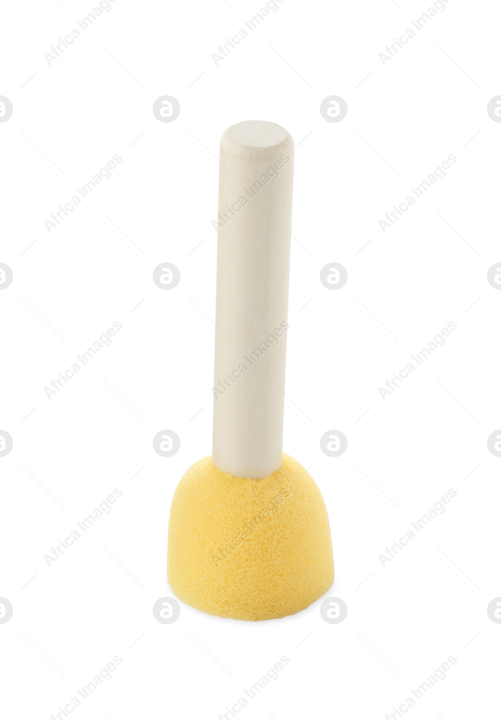 Photo of One sponge for face painting isolated on white