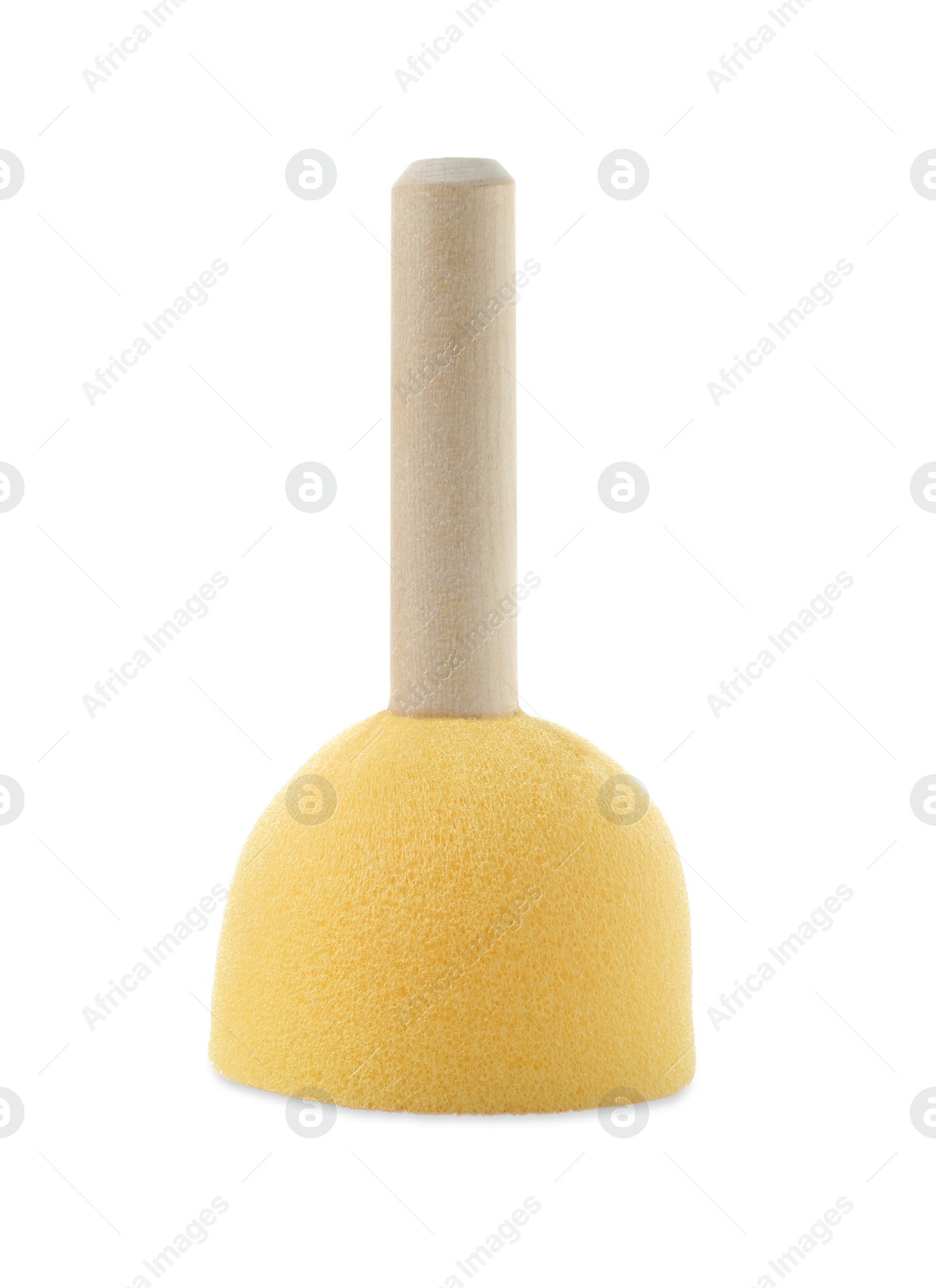 Photo of One sponge for face painting isolated on white