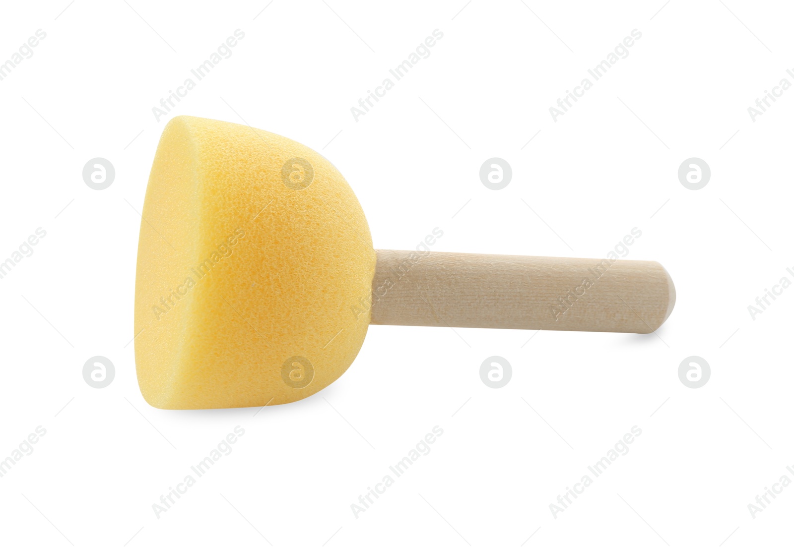 Photo of One sponge for face painting isolated on white