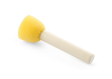 Photo of One sponge for face painting isolated on white