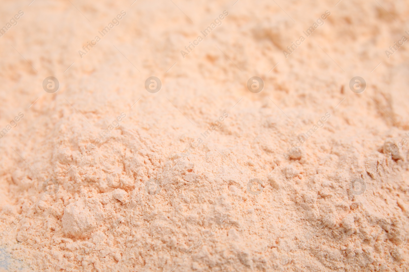 Photo of Pile of lentil flour as background, closeup