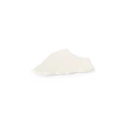 Photo of One piece of broken eggshell isolated on white