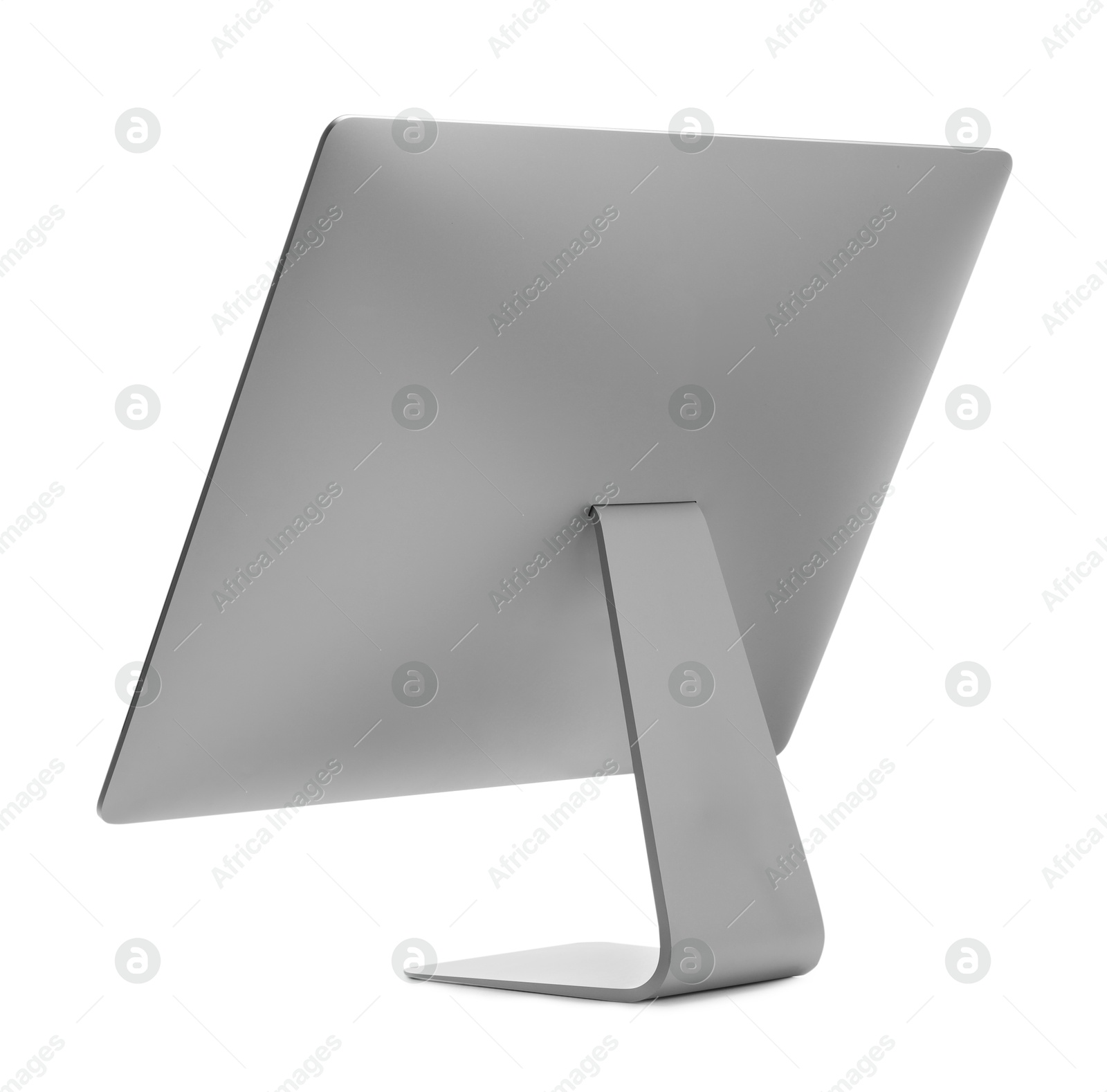 Photo of Computer monitor isolated on white. Modern technology