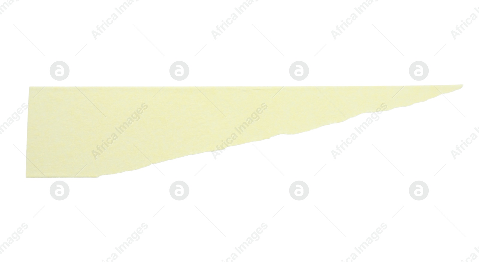 Photo of Strip of masking tape isolated on white, top view