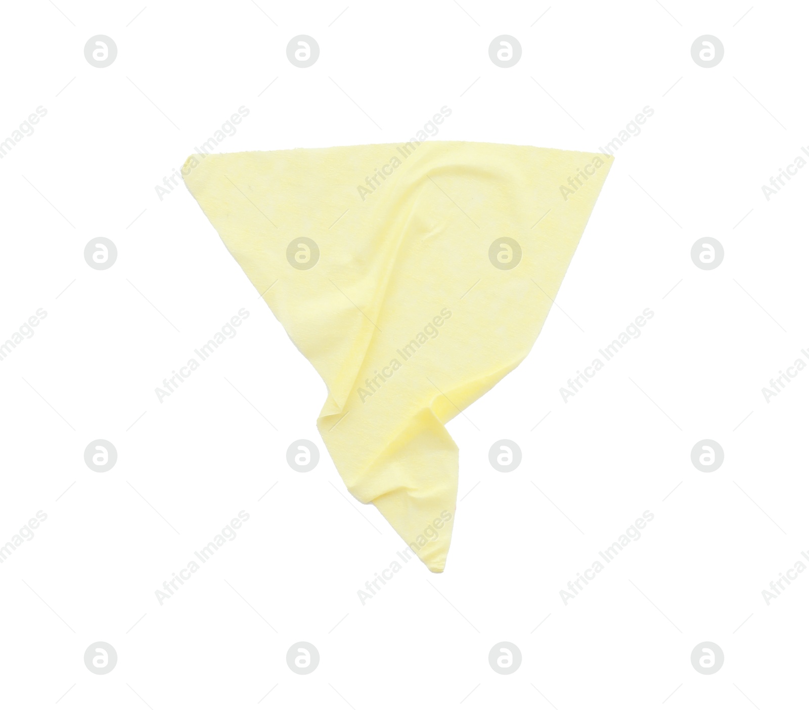 Photo of Strip of masking tape isolated on white, top view