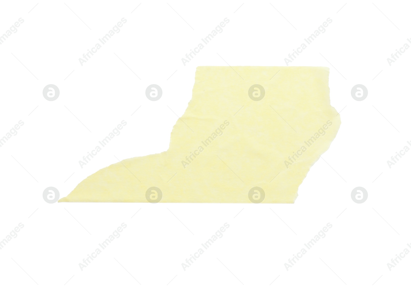 Photo of Strip of masking tape isolated on white, top view