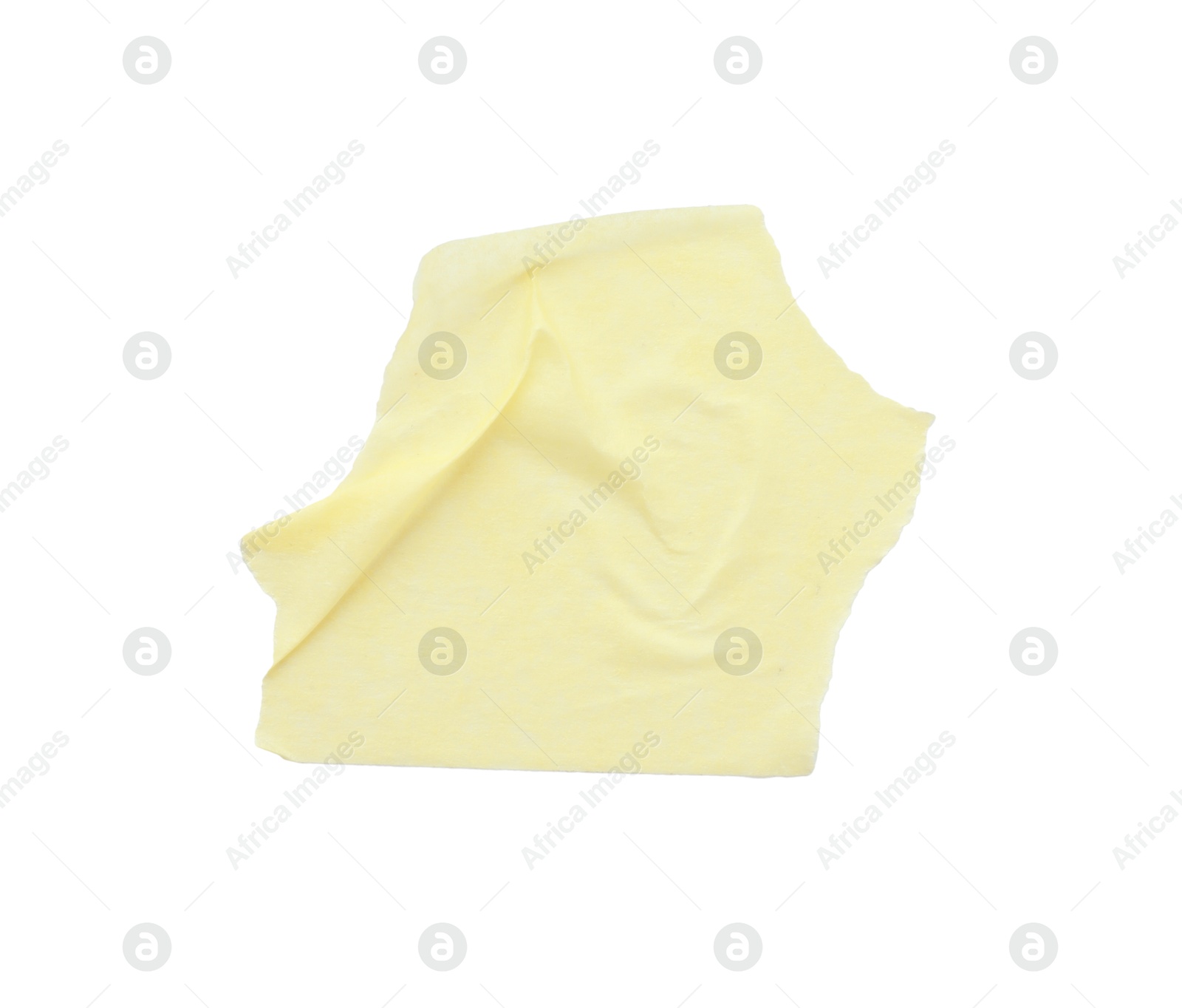 Photo of Strip of masking tape isolated on white, top view