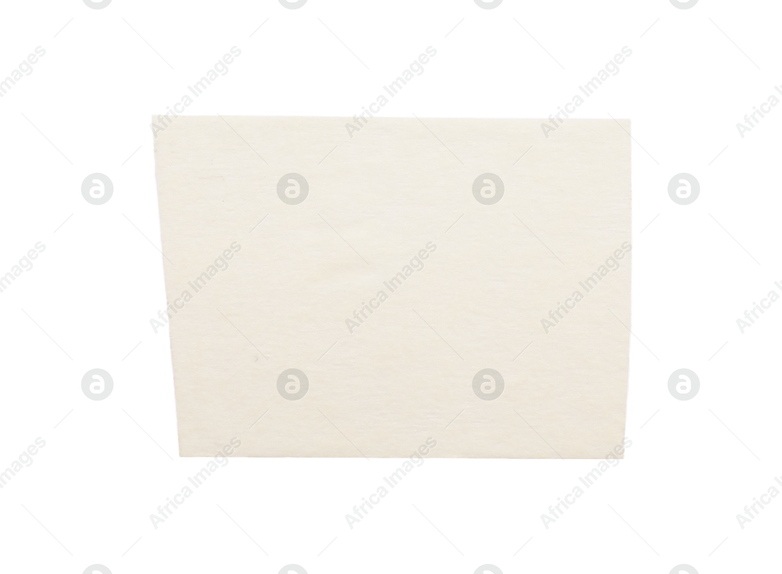 Photo of Strip of masking tape isolated on white, top view