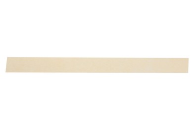 Photo of Strip of masking tape isolated on white, top view