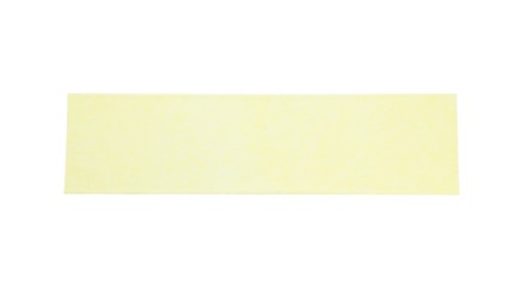 Photo of Strip of masking tape isolated on white, top view