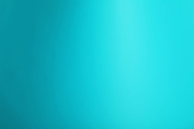 Photo of Light blue gradient background. Abstract color backdrop for design