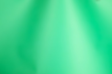 Photo of Light green gradient background. Abstract color backdrop for design