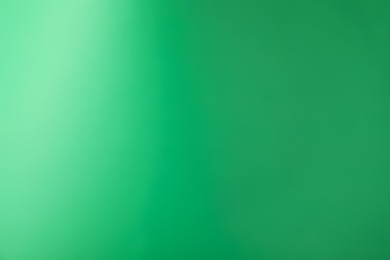 Photo of Light green gradient background. Abstract color backdrop for design