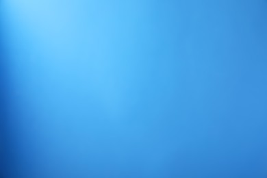 Photo of Blue gradient background. Abstract color backdrop for design