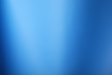 Photo of Blue gradient background. Abstract color backdrop for design