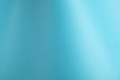 Photo of Light blue gradient background. Abstract color backdrop for design