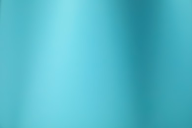 Photo of Light blue gradient background. Abstract color backdrop for design