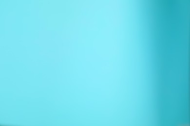 Photo of Light blue gradient background. Abstract color backdrop for design