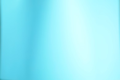 Photo of Light blue gradient background. Abstract color backdrop for design