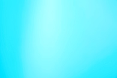 Photo of Light blue gradient background. Abstract color backdrop for design