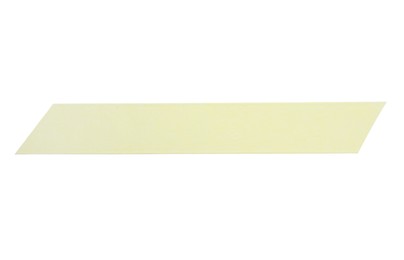 Photo of Strip of masking tape isolated on white, top view