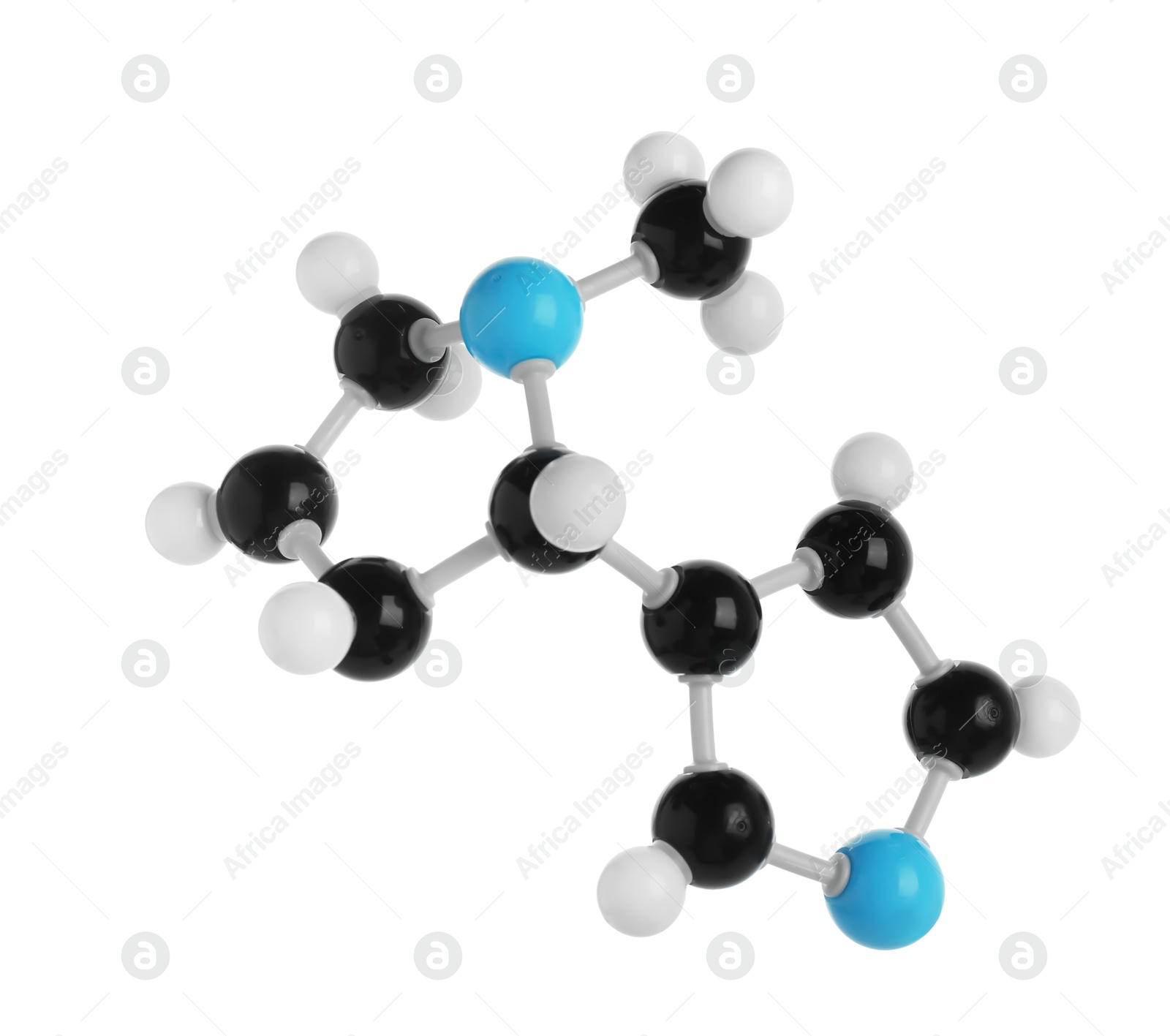 Photo of Chemical model of molecule isolated on white