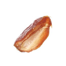 Photo of Piece of dried date isolated on white