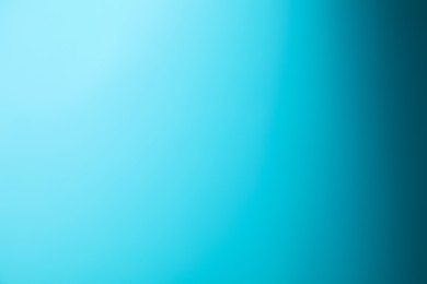 Photo of Light blue gradient background. Abstract color backdrop for design