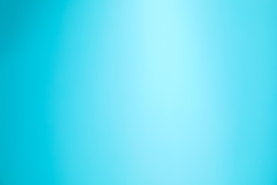 Photo of Light blue gradient background. Abstract color backdrop for design