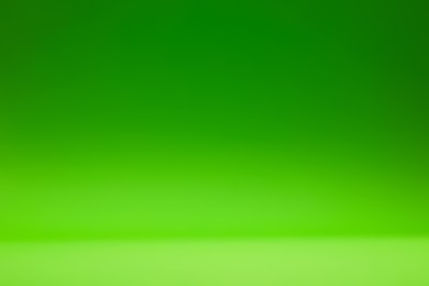 Photo of Green gradient background. Abstract color backdrop for design