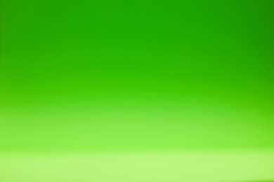 Photo of Green gradient background. Abstract color backdrop for design