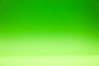 Photo of Green gradient background. Abstract color backdrop for design