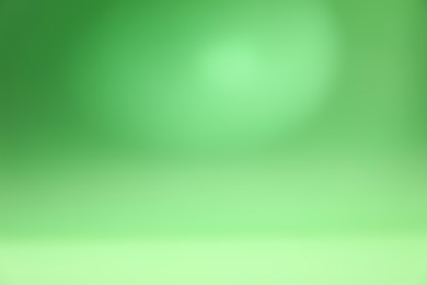 Photo of Green gradient background. Abstract color backdrop for design