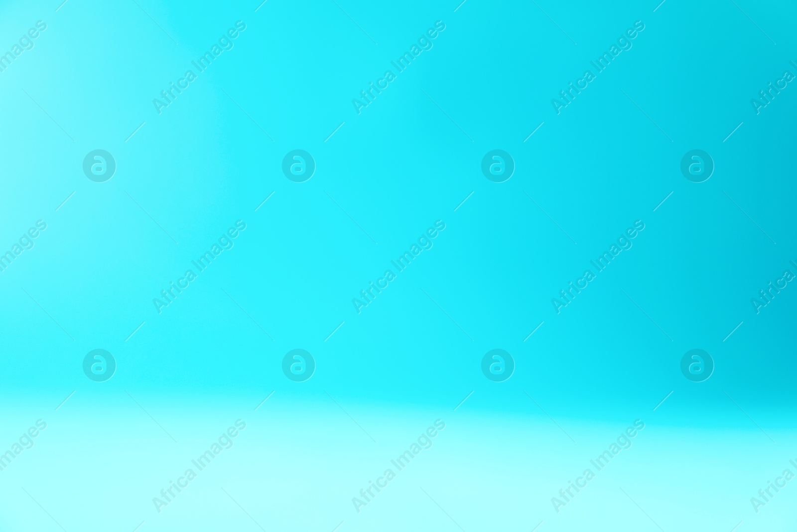 Photo of Light blue gradient background. Abstract color backdrop for design