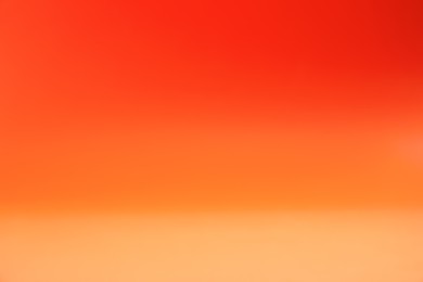 Photo of Red gradient background. Abstract color backdrop for design