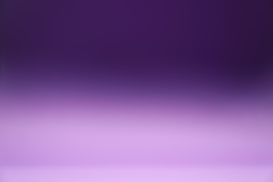 Photo of Purple gradient background. Abstract color backdrop for design