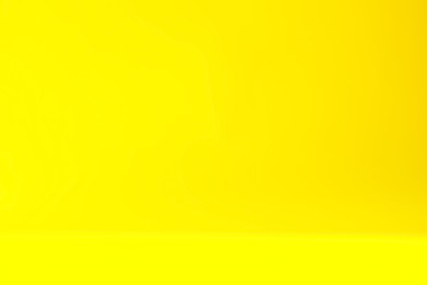 Photo of Yellow gradient background. Abstract color backdrop for design