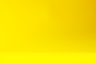 Photo of Yellow gradient background. Abstract color backdrop for design