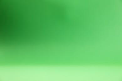 Photo of Green gradient background. Abstract color backdrop for design