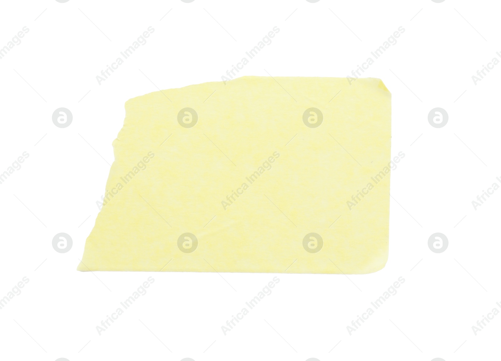 Photo of Strip of masking tape isolated on white, top view