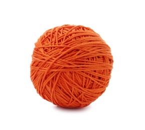 Photo of One ball of yarn isolated on white